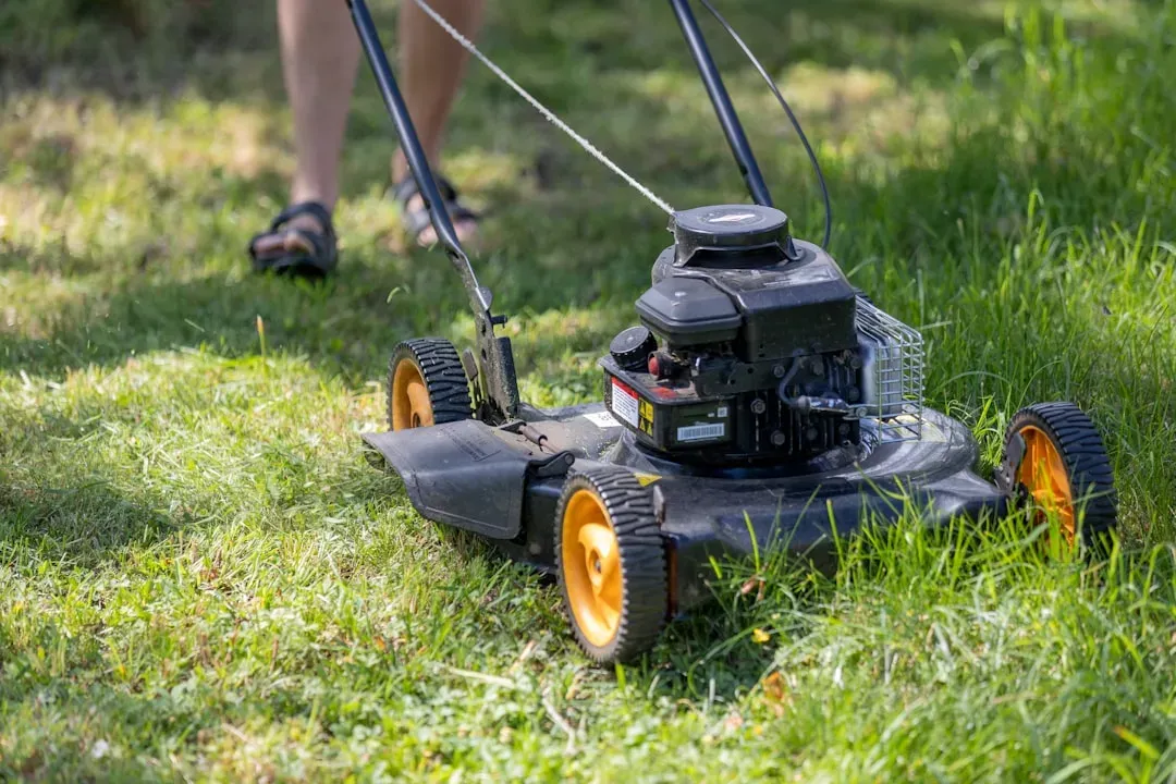 how do you start lawn mower